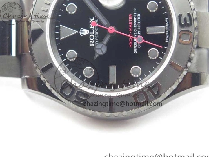 VR3135 Yacht-Master VRF Dial 116622 DLC Best Edition on Black Bracelet DLC 0425